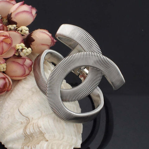 New Fashion Designer Wide Spring Cuff Bracelet CODE: KAR1869