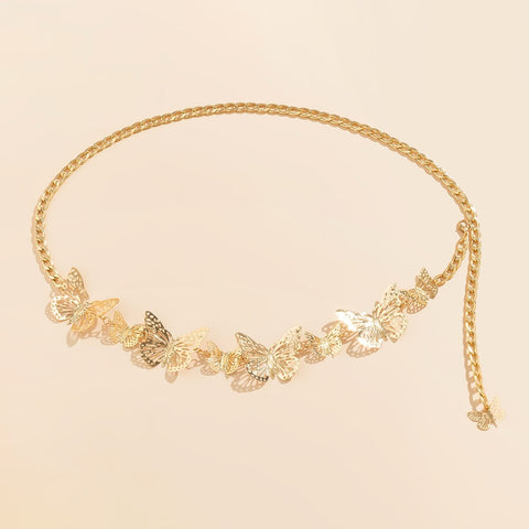Sexy Unique Big Small Butterfly Charm Belly Waist Chain CODE: KAR1895