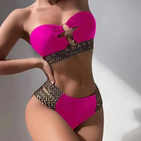 Sexy High Waist 2 Piece Swimwear CODE: KAR1901