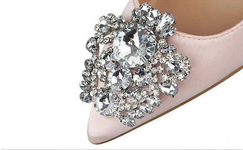 Rhinestone Pumps Stiletto Sexy High Heel CODE: KAR1907
