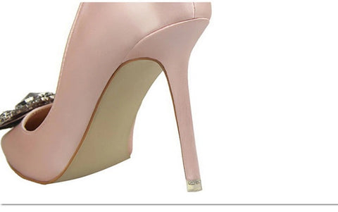 Rhinestone Pumps Stiletto Sexy High Heel CODE: KAR1907