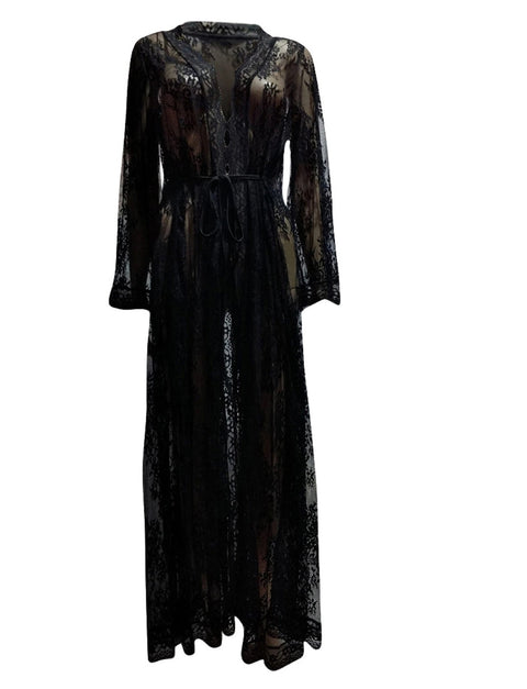 Hot Lace Up Lingerie Outerwear  CODE: KAR995