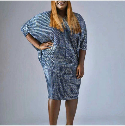 Elegent Fashion Style African Women Midi Dress CODE: KAR626