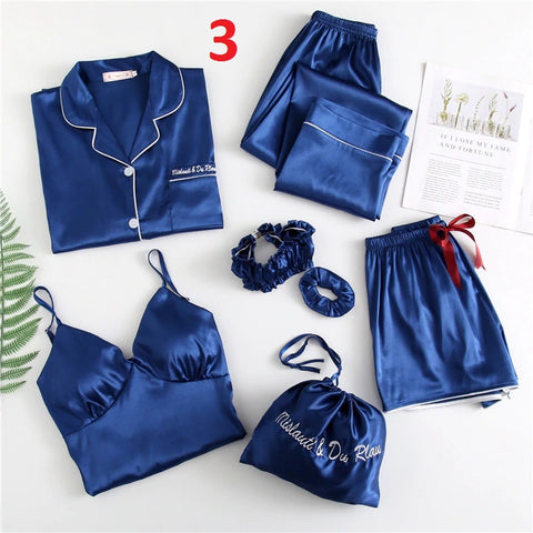 Top&Pants Pajamas Suit Soft Print Flower Sleepwear Nightwear CODE: KAR729