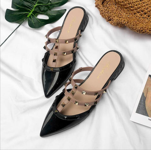 Sandals outdoor low-heeled beach slippers CODE: KAR732