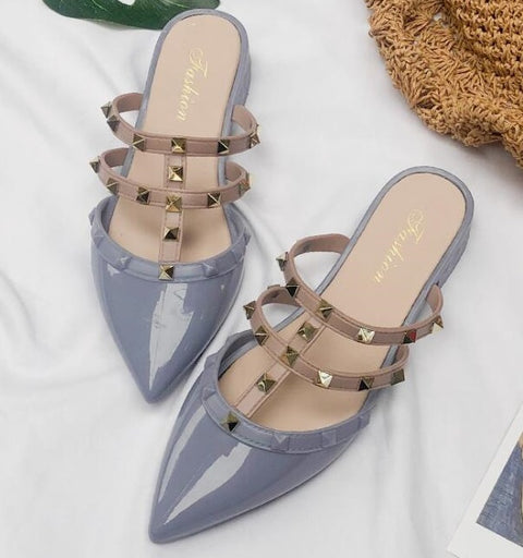 Sandals outdoor low-heeled beach slippers CODE: KAR732