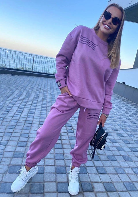 Sweater and pants casual sports winter suit two piece CODE: KAR808
