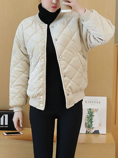 Warm Plaid Long Sleeve Fashion  Coat CODE: mon1365