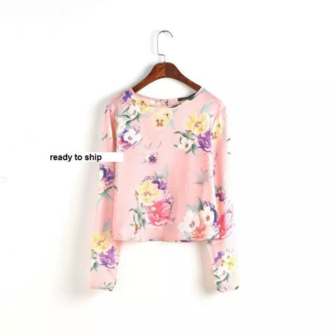 Casual Printed Top CODE: READY315 , READY413 , READY415