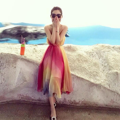 Casual Chiffon Skirt CODE: READY375