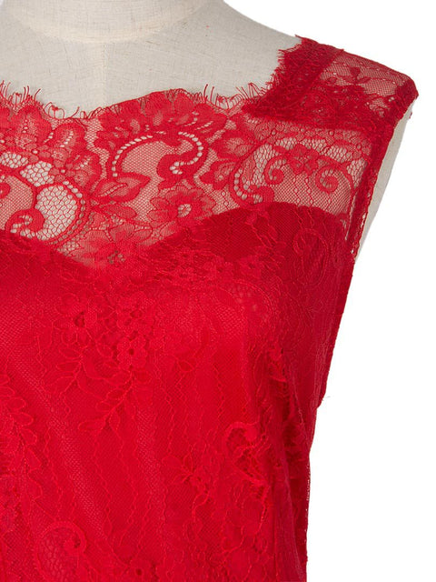 Lace Sleeveless Casual Dress CODE: READY469