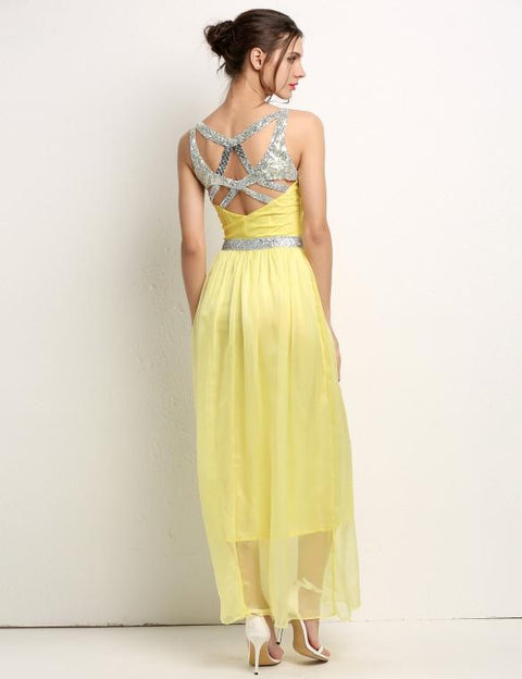 Pretty Shiney Long dress CODE: READY481