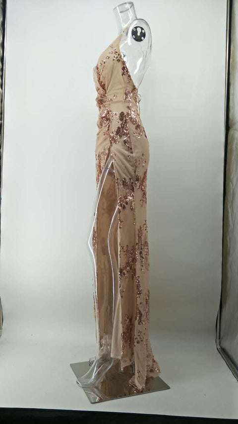 Sexy Suspension Deep V-Neck Flip-Flop Dress CODE: READY590