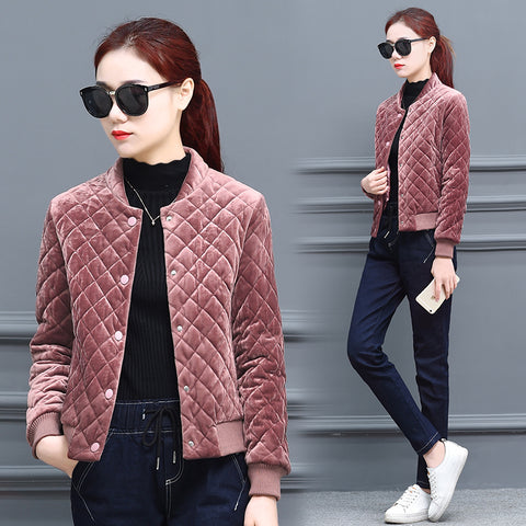 Warm Plaid Long Sleeve Coat CODE: READY633