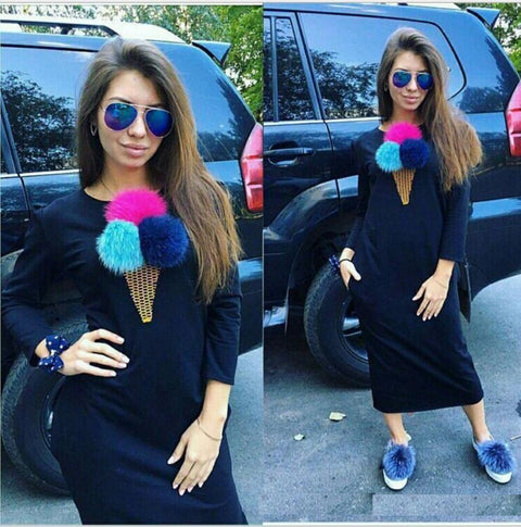 Icecream Ball Casual dress CODE: READY666