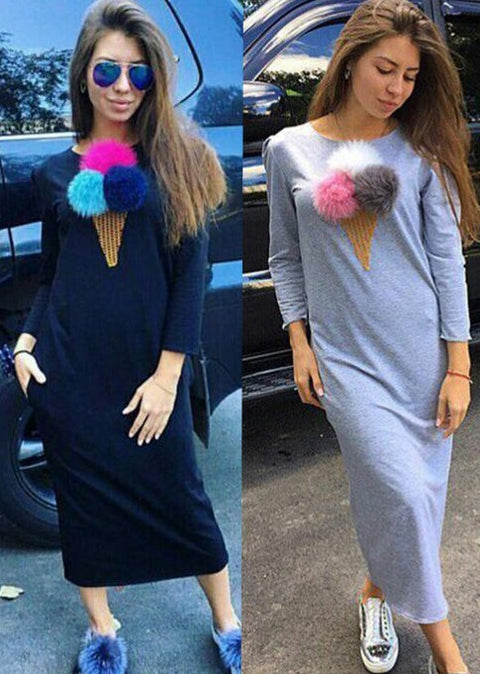 Icecream Ball Casual dress CODE: READY666