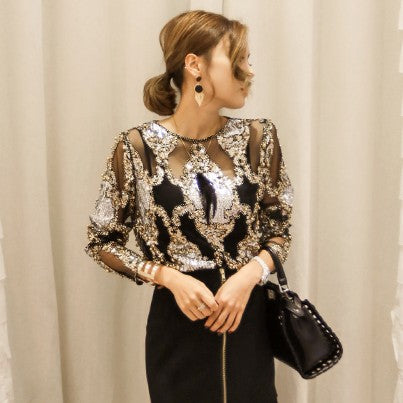 Exclusive Diamond Work Top CODE: READY743