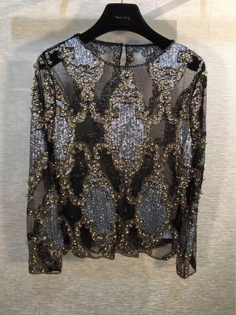 Exclusive Diamond Work Top CODE: READY743