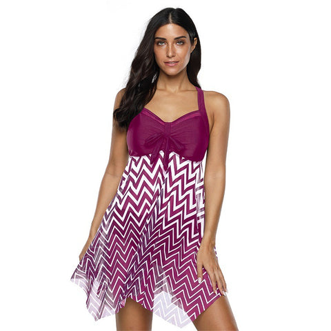 Summer New Skirt Style Sexy Split Swimsuit CODE: READY872