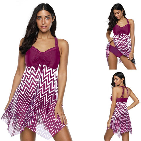 Summer New Skirt Style Sexy Split Swimsuit CODE: READY872