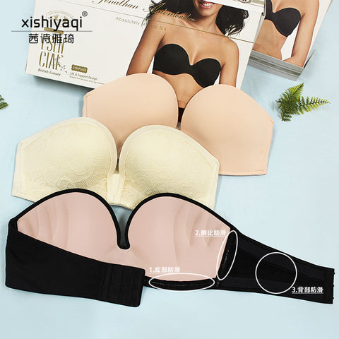 strapless underwear without steel thin cups CODE: mon1049