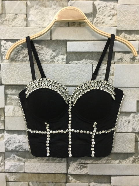 Slim Beads Short Vest CODE: mon1116