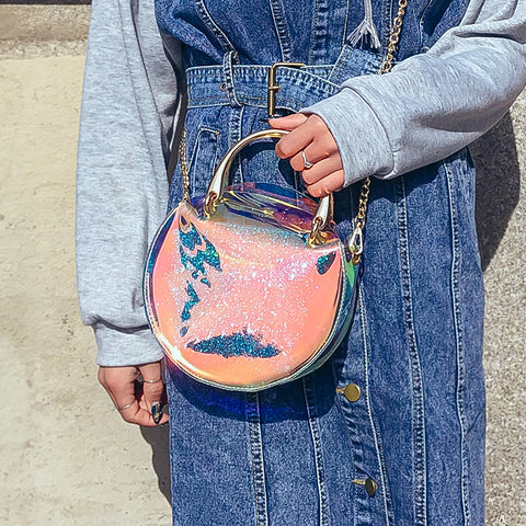laser jelly shoulder chain bag CODE: mon1291