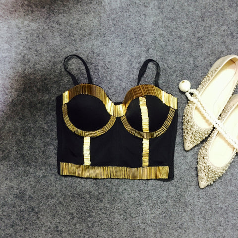 Celebstyle Suspender beads high end Vest CODE: mon1350