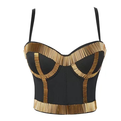 Celebstyle Suspender beads high end Vest CODE: mon1350
