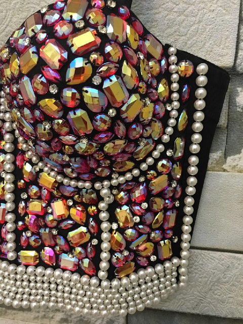 corset beads vest CODE: mon1437