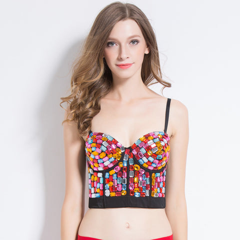 Slim Beads Short Vest CODE: mon1479