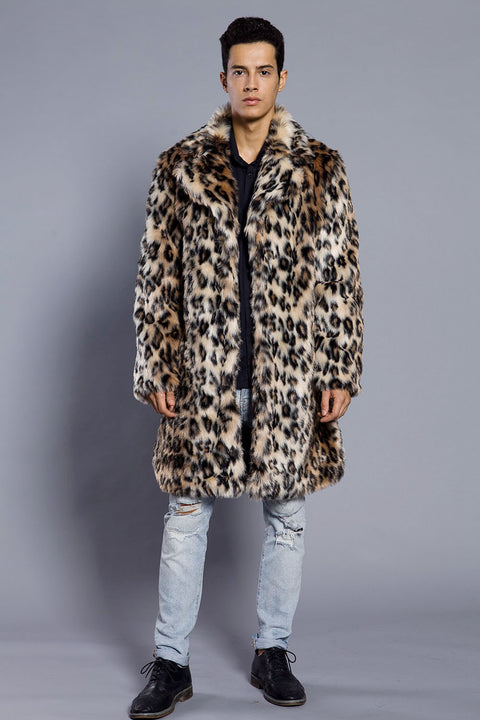 Men's Imitation fur collar warm coat CODE: mon1684