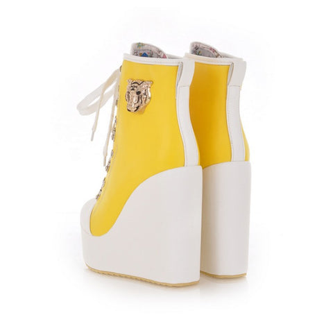 High-altitude wedge heel boots CODE: mon1796