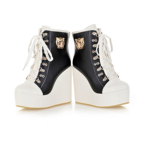 High-altitude wedge heel boots CODE: mon1796
