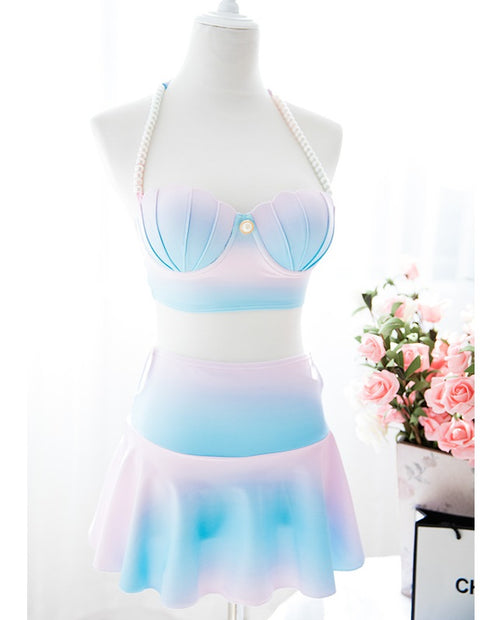 Gradient color shell bikini Set CODE: mon434