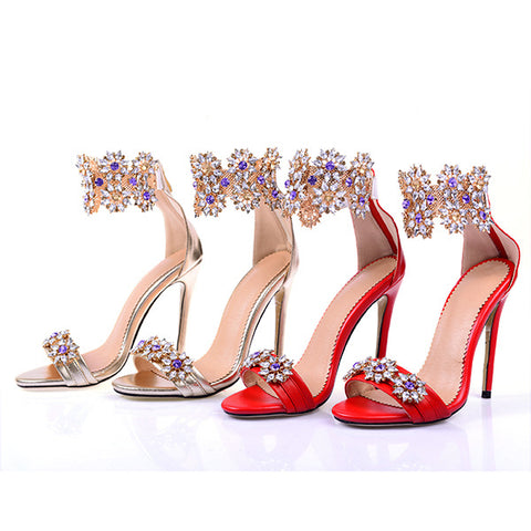 sandals diamond  wedding shoes party wear sandals CODE: mon632