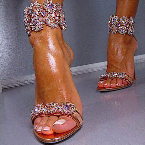 sandals diamond  wedding shoes party wear sandals CODE: mon632