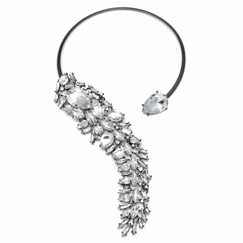 latest big necklace deep V sexy clavicle chain fashion choker CODE: mon653